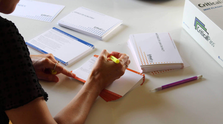 How To Use Critical Pass Flashcards