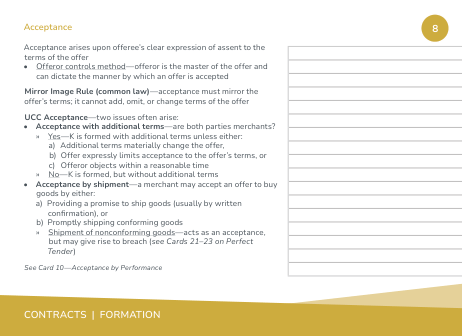 MBE Cards – Critical Pass MBE Cards – Critical Pass
