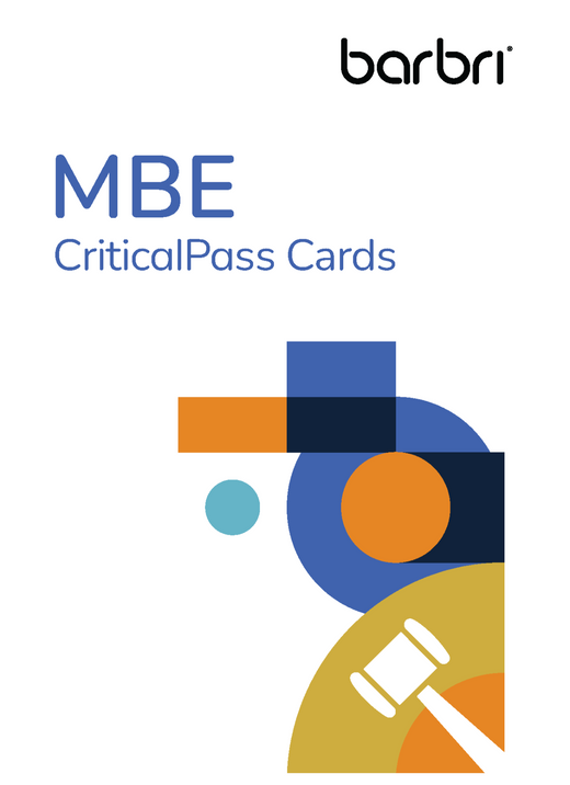 Critical Pass MBE Flashcards MBE Cards bar exam bar exam flashcard MBE questions law school finals law school flash card flashcards flash cards law school UBE MBE licensed MBE questions real MBE questions