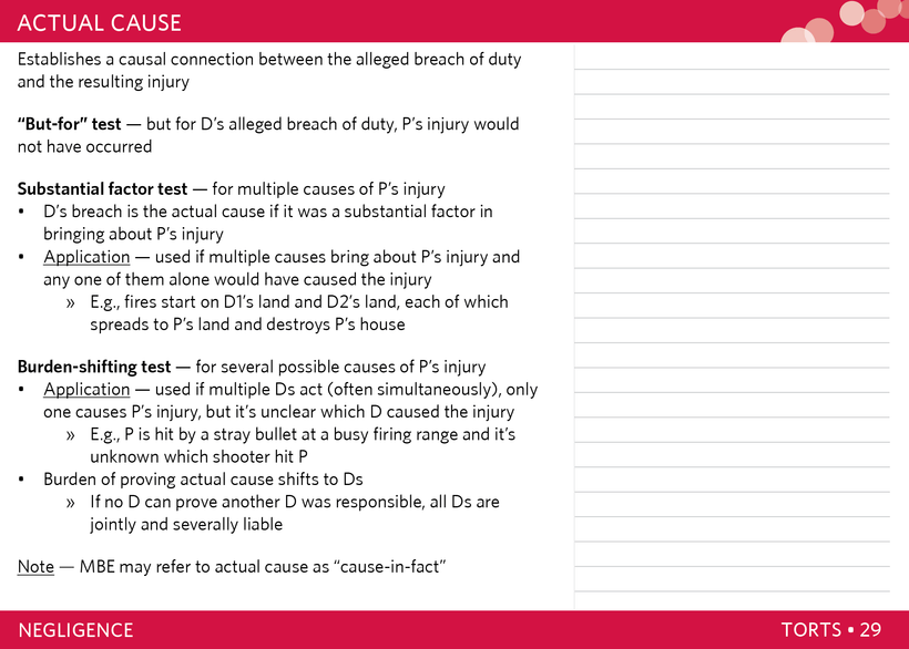MBE Flashcards Critical Pass
